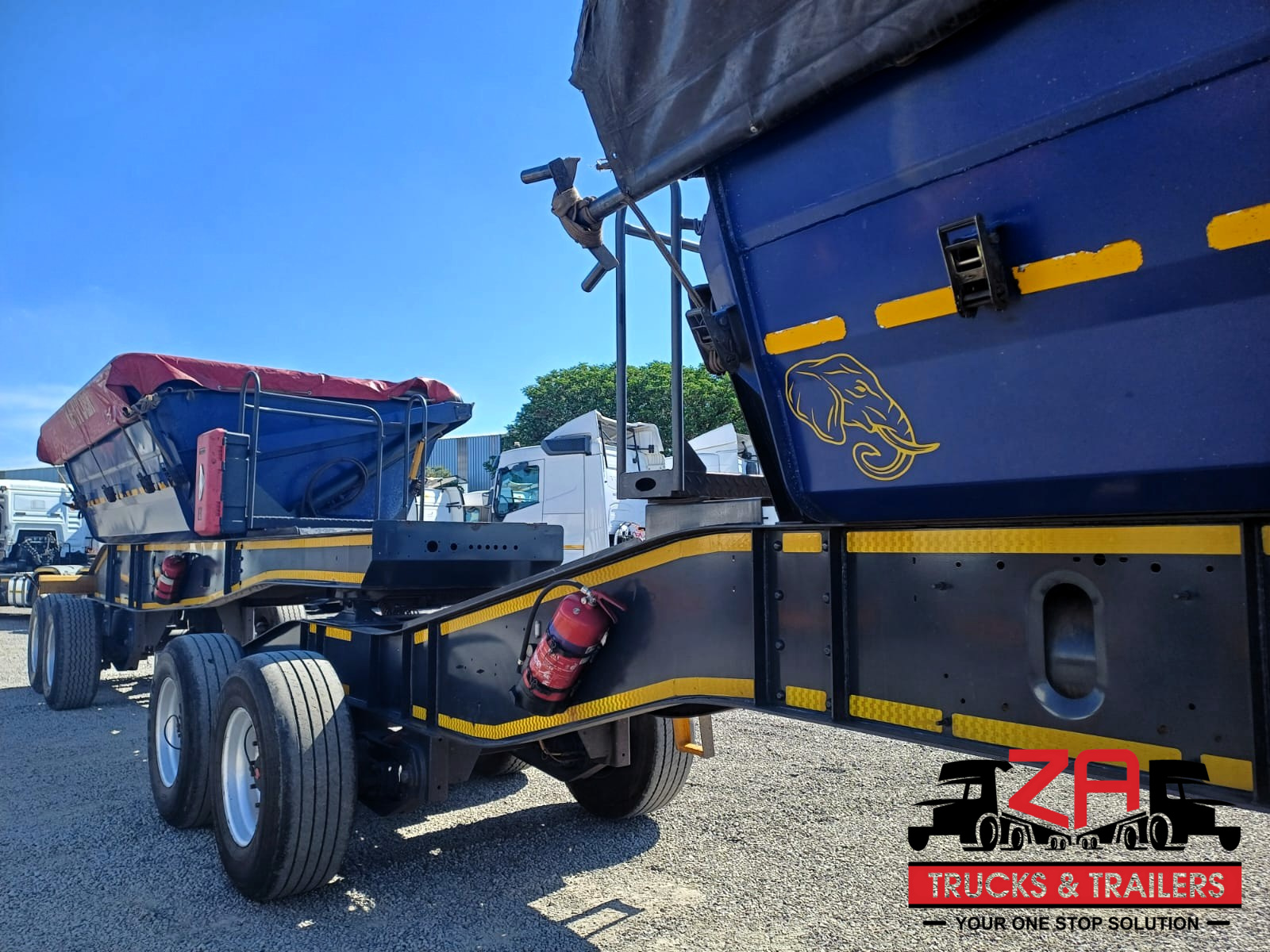 2021 LEADER 20 CUBE SIDE TIPPER TRAILER #53377
